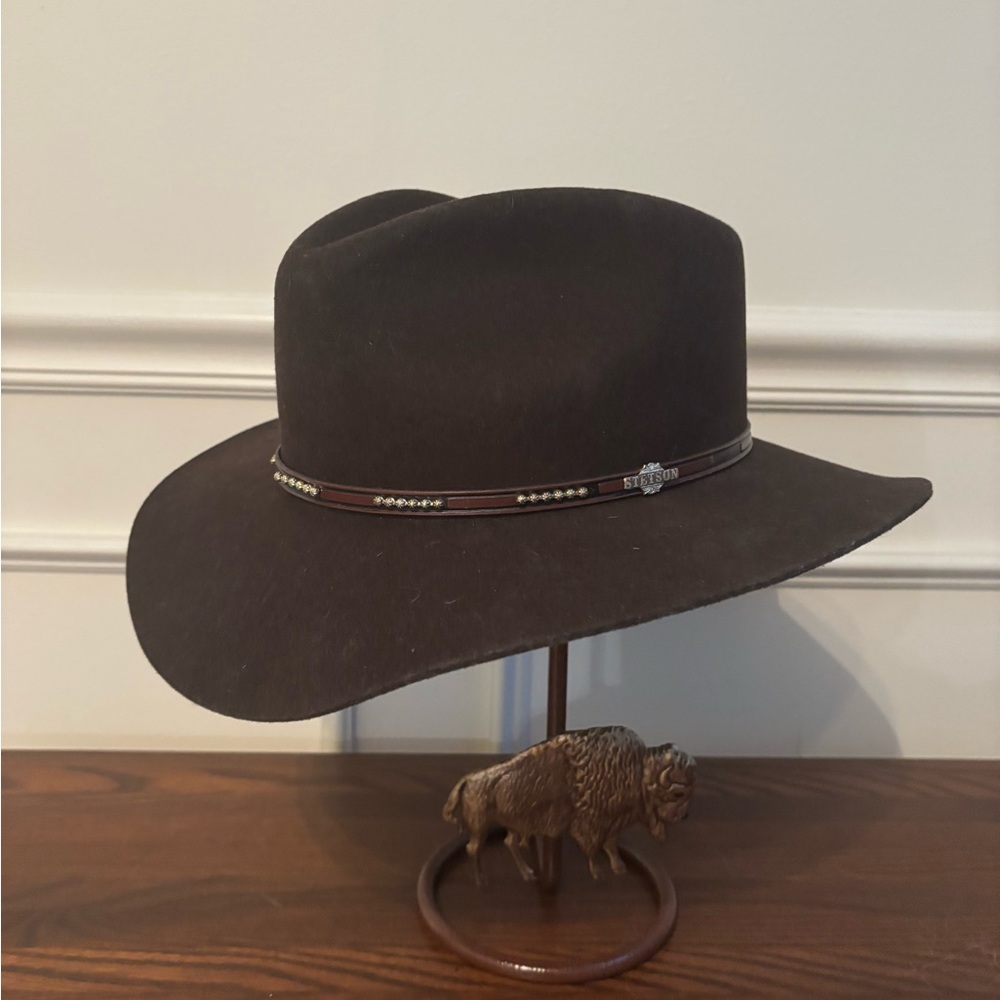 Stetson Dark Brown Cowboy Hat